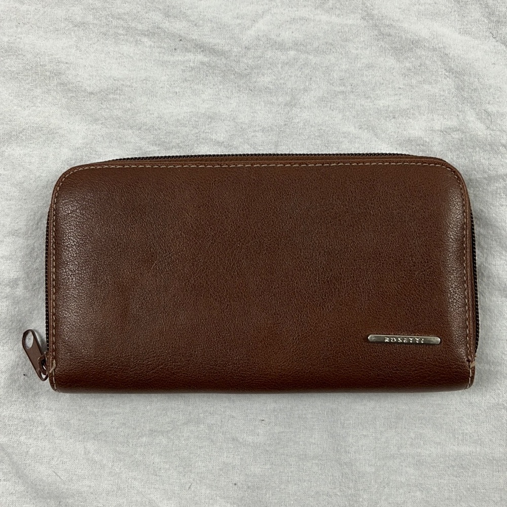 Vintage 80s Rossetti Faux-Leather Wallet